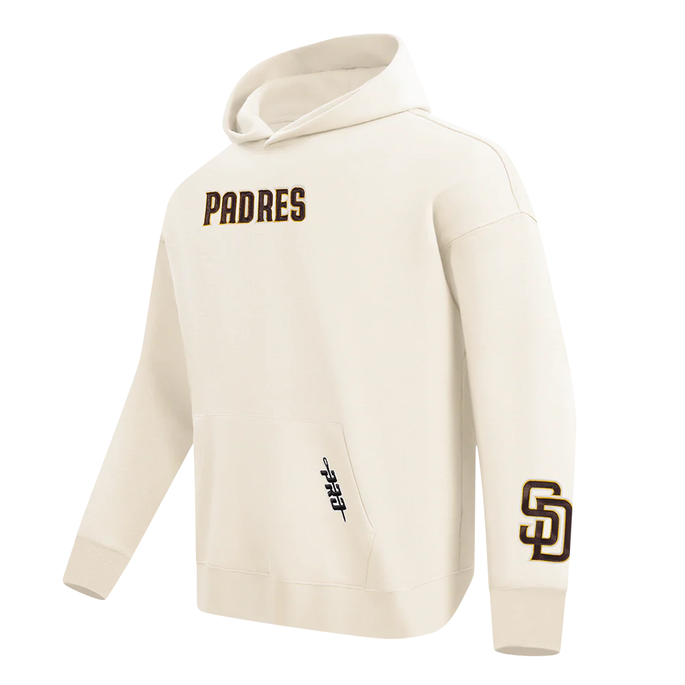 MLB SAN DIEGO PADRES WINGSPAN MEN'S DROP SHOULDER FLC PO HOODIE