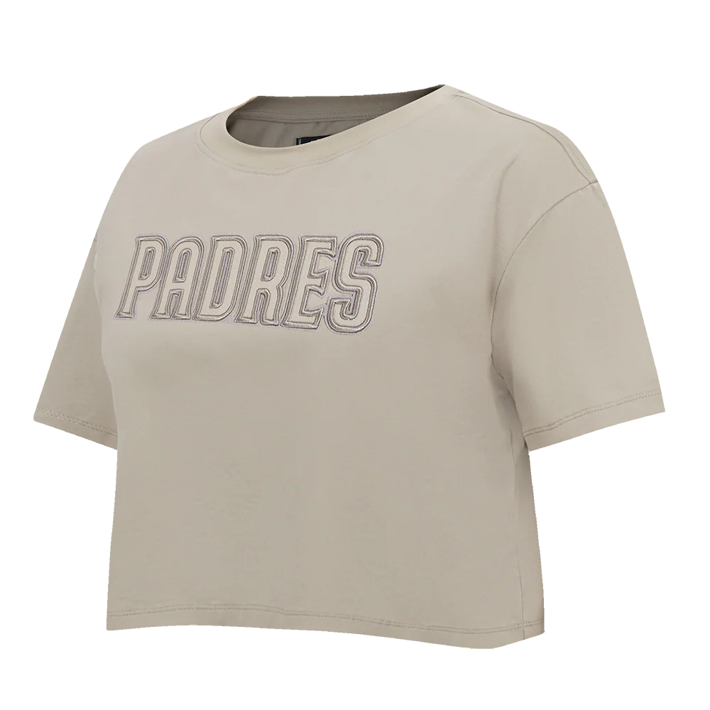 MLB SAN DIEGO PADRES NEUTRAL WOMEN'S BOXY TOP