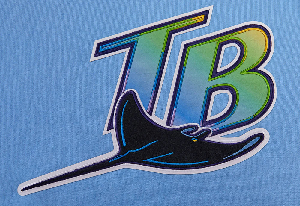 MLB TAMPA DEVIL RAYS RETRO CLASSIC MEN'S PULLOVER HOODIE