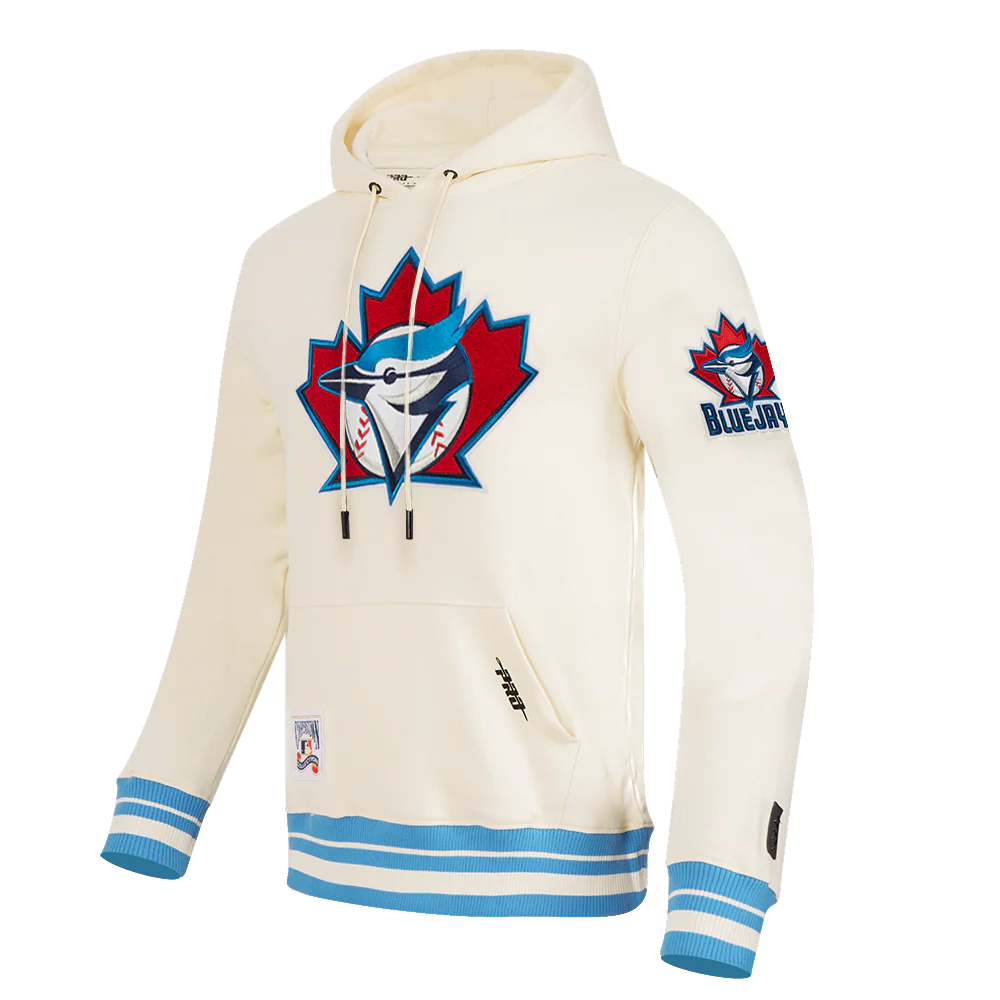 MLB TORONTO BLUE JAYS RETRO CLASSIC MEN'S RIB PULLOVER HOODIE