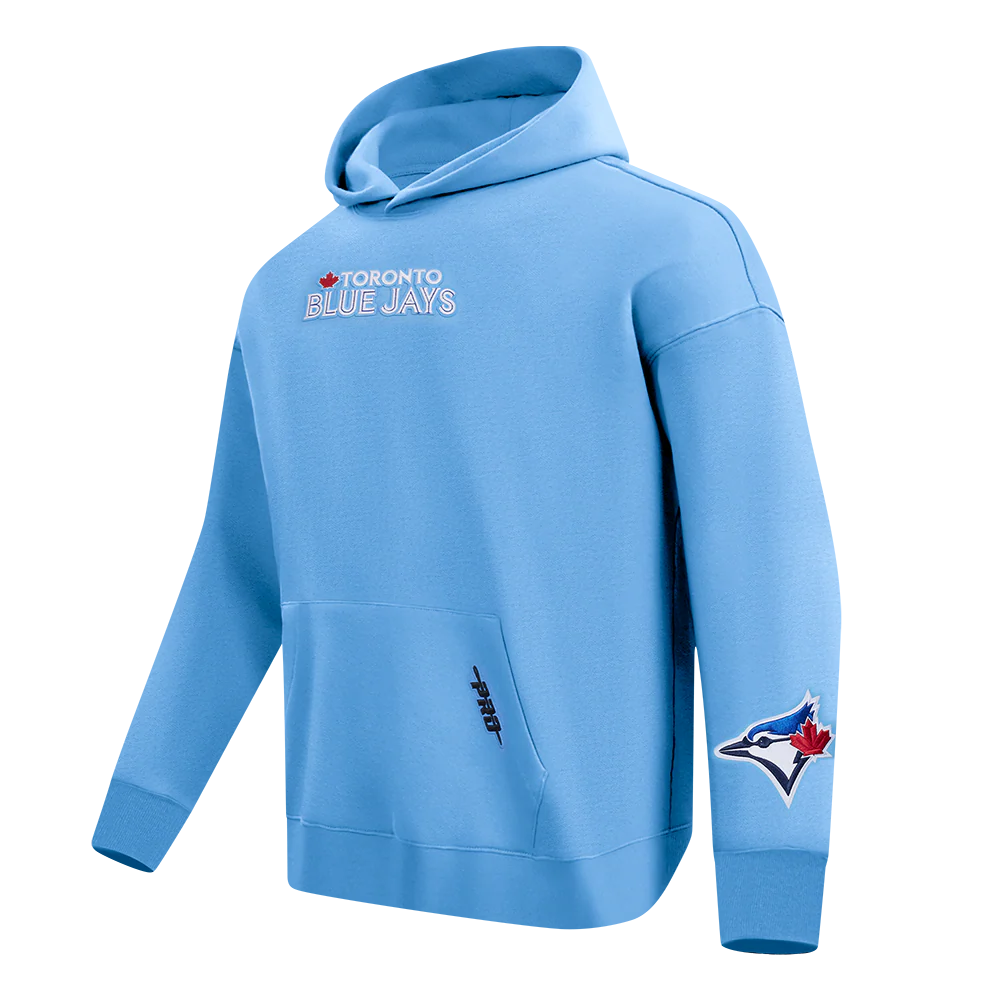 MLB TORONTO BLUE JAYS WINGSPAN MEN'S DROP SHOULDER FLC PO HOODIE