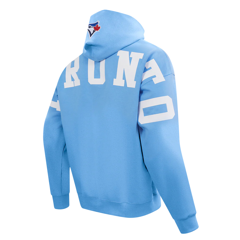 MLB TORONTO BLUE JAYS WINGSPAN MEN'S DROP SHOULDER FLC PO HOODIE