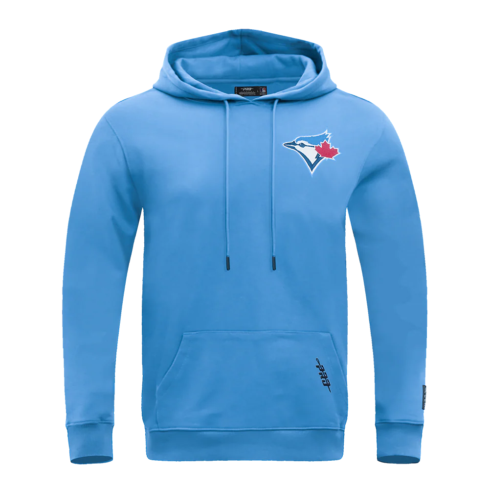 MLB TORONTO BLUE JAYS CLASSIC CHENILLE MEN'S DOUBLE KNIT PULLOVER HOODIE
