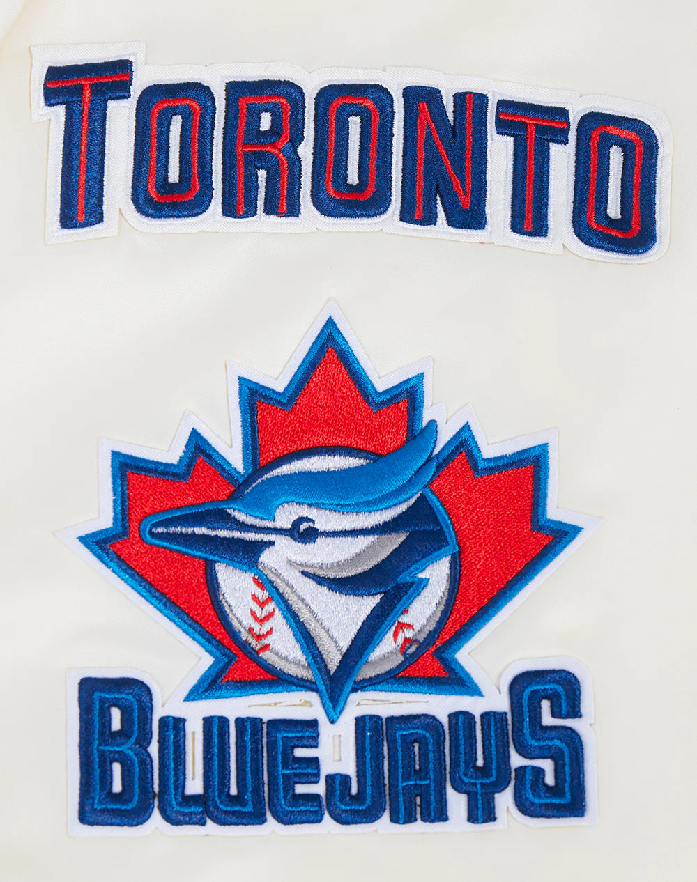 MLB TORONTO BLUE JAYS RETRO CLASSIC MEN'S RIB SATIN JACKET