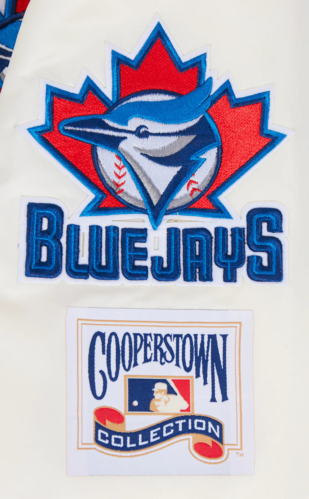 MLB TORONTO BLUE JAYS RETRO CLASSIC MEN'S RIB SATIN JACKET