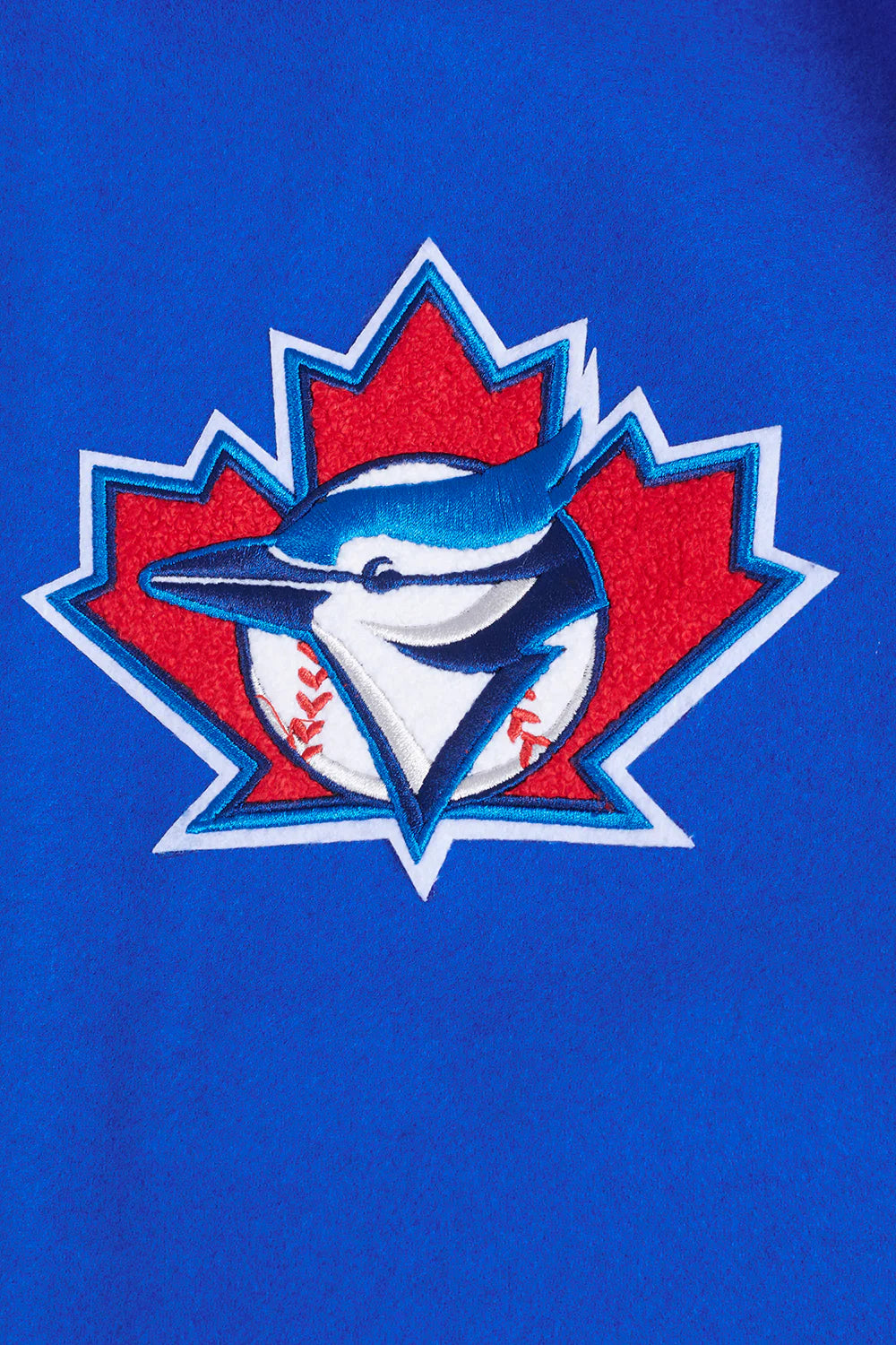 MLB TORONTO BLUE JAYS RETRO CLASSIC MEN'S RIB WOOL VARSITY JACKET