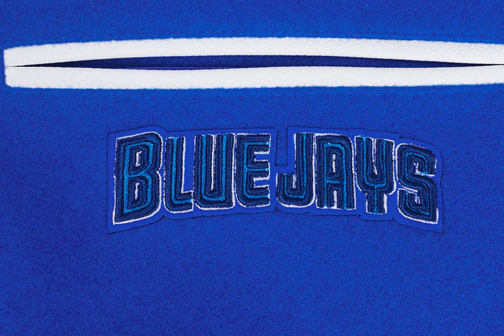 MLB TORONTO BLUE JAYS RETRO CLASSIC MEN'S RIB WOOL VARSITY JACKET