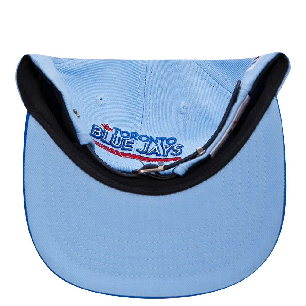 MLB TORONTO BLUE JAYS FAST LANE LOGO WOOL STRAPBACK HAT