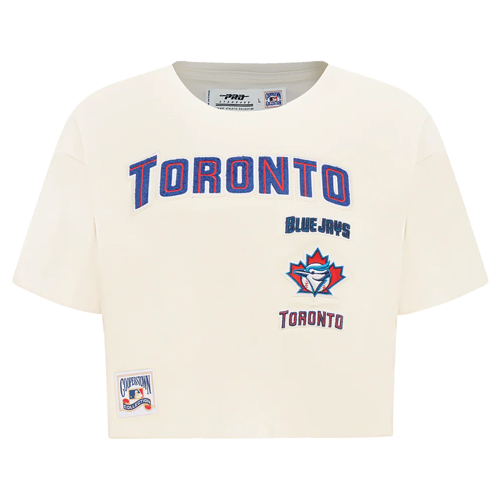 MLB TORONTO BLUE JAYS RETRO CLASSIC WOMEN'S BOXY TOP