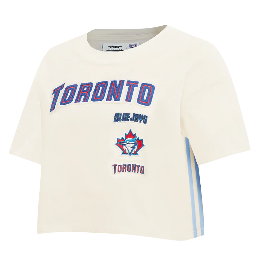 MLB TORONTO BLUE JAYS RETRO CLASSIC WOMEN'S BOXY TOP