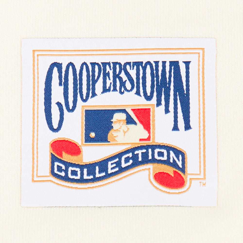 MLB TORONTO BLUE JAYS RETRO CLASSIC WOMEN'S RIB CROPPED PULLOVER HOODIE