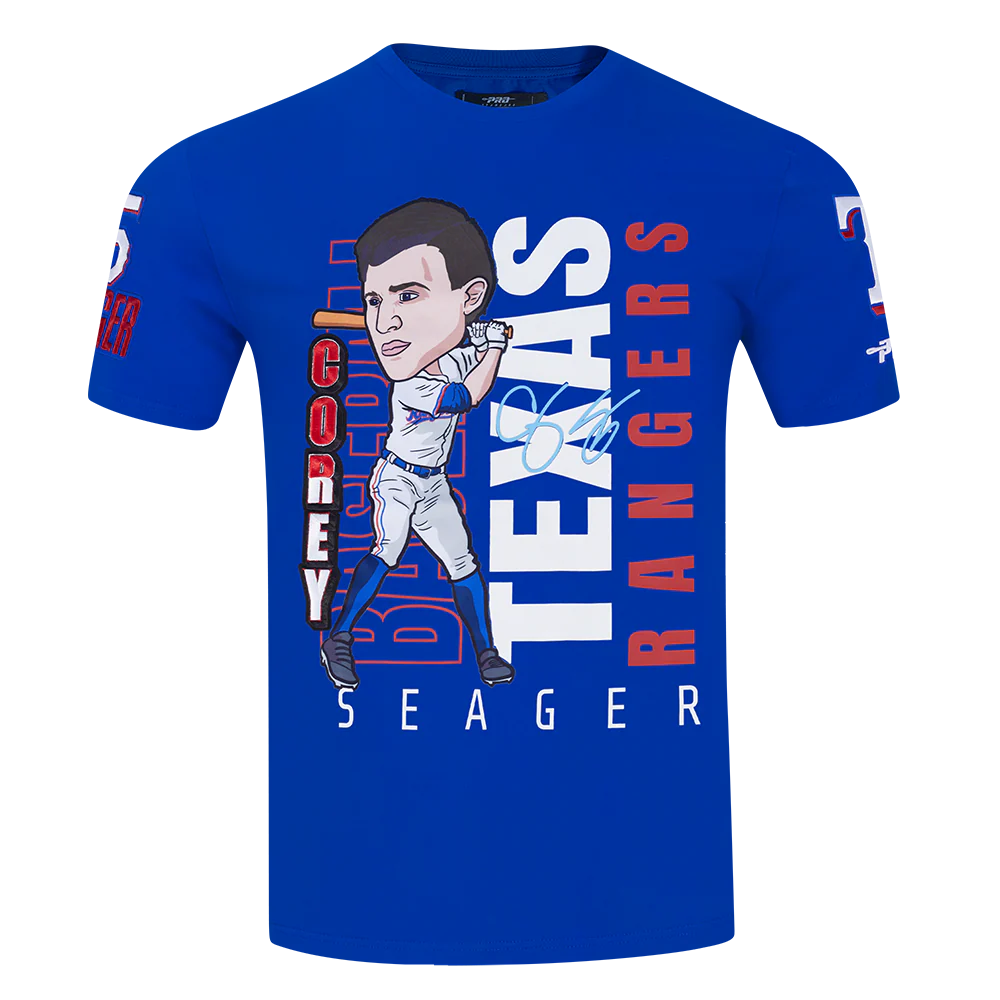 MLB TEXAS RANGERS COREY SEAGER #5 REMIX AVATAR SINGLE JERSEY MEN'S TOP