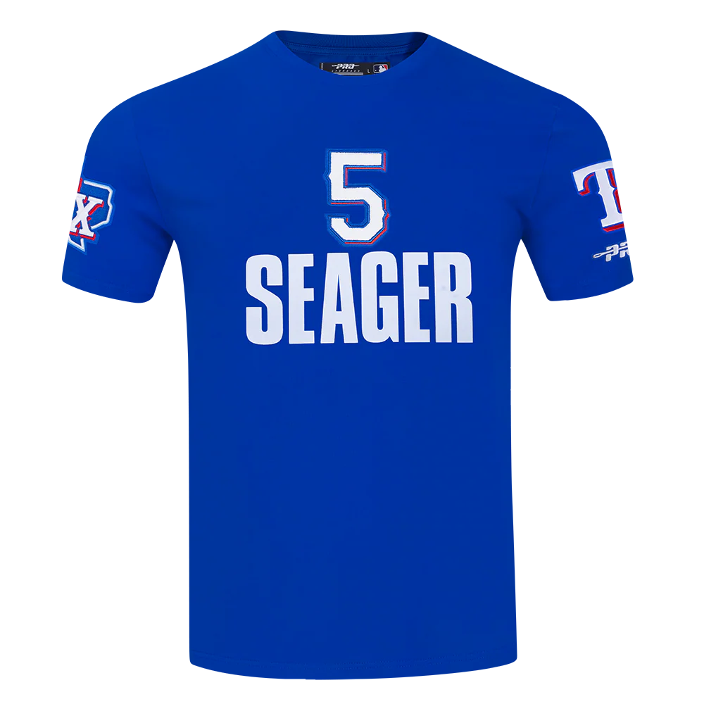 MLB TEXAS RANGERS COREY SEAGER #5 CLASSIC MEN'S SINGLE JERSEY MEN'S TOP