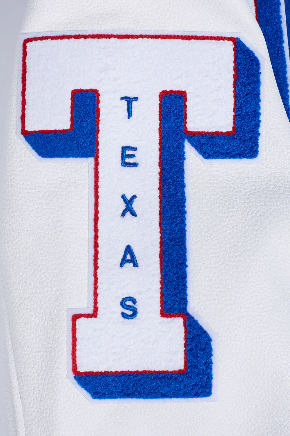 MLB TEXAS RANGERS MASHUP MEN'S RIB WOOL VARSITY JACKET