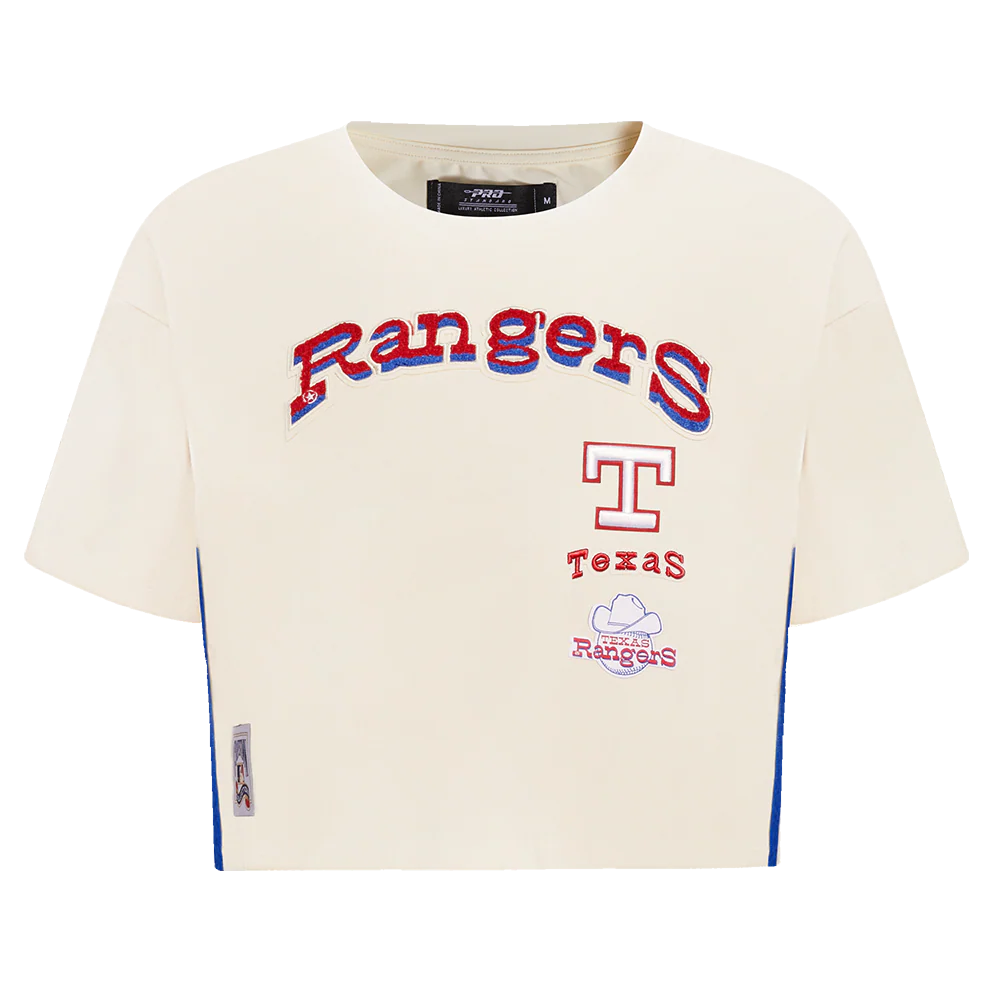 MLB TEXAS RANGERS RETRO CLASSIC WOMEN'S BOXY TOP