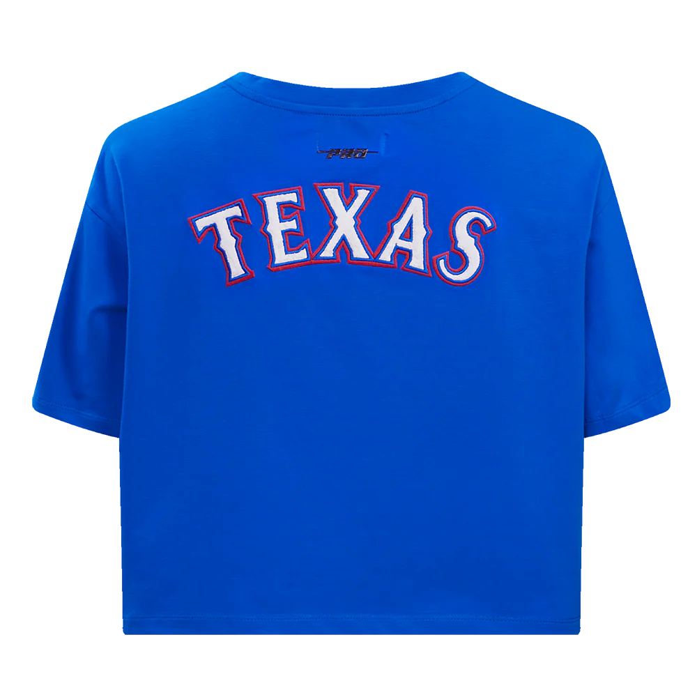 MLB TEXAS RANGERS CLASSIC WOMEN'S BOXY TOP
