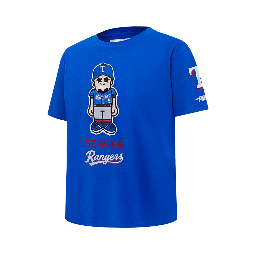 MLB TEXAS RANGERS COREY SEAGER #5 AVATAR BIG BOYS SHORT SLEEVE TOP