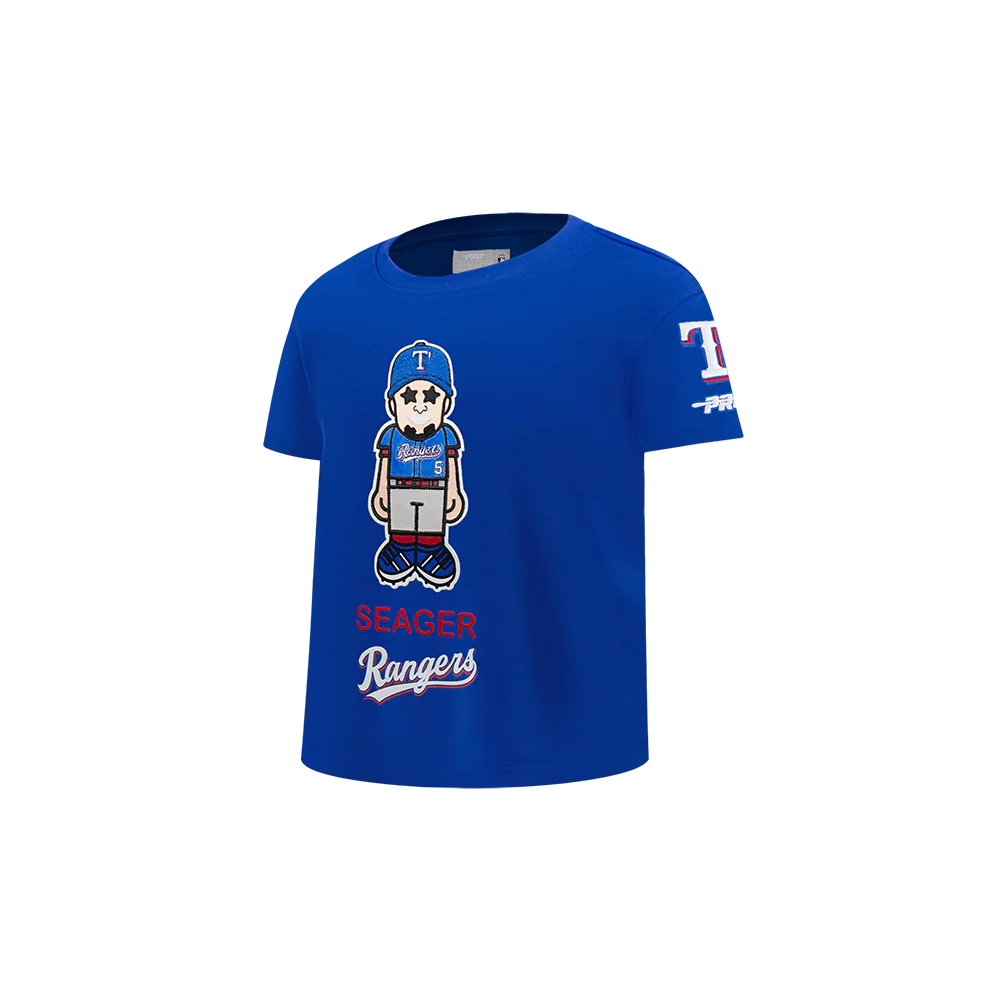 MLB TEXAS RANGERS COREY SEAGER #5 AVATAR TODDLER BOYS SHORT SLEEVE TOP