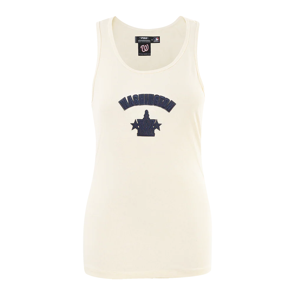 MLB WASHINGTON NATIONALS TRIPLE TONAL RELAXED FIT WOMEN'S RACERBACK