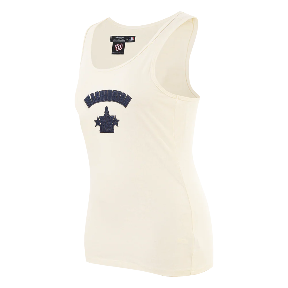 MLB WASHINGTON NATIONALS TRIPLE TONAL RELAXED FIT WOMEN'S RACERBACK