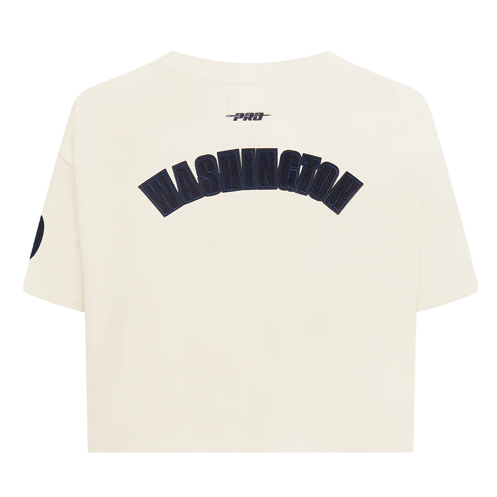 MLB WASHINGTON NATIONALS TRIPLE TONAL SINGLE JERSEY BOXY WOMEN'S TEE