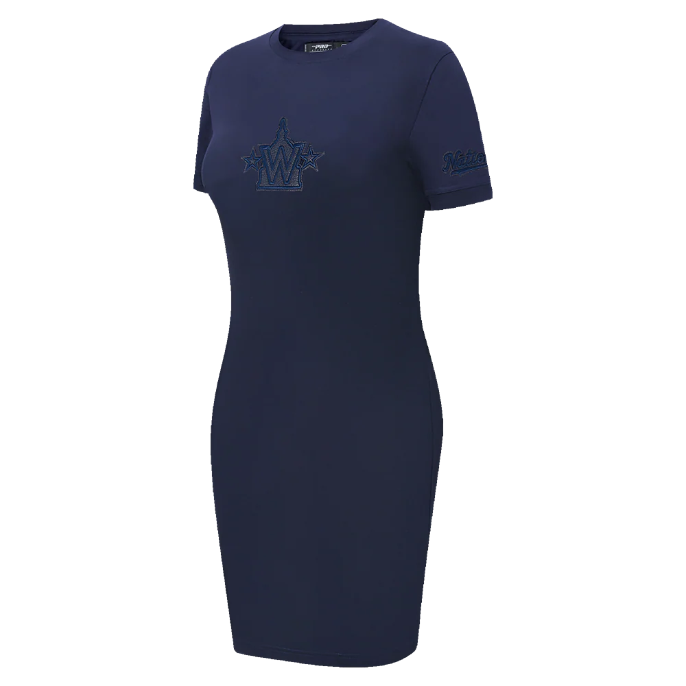 MLB WASHINGTON NATIONALS TRIPLE TONAL BODYCON WOMEN'S DRESS