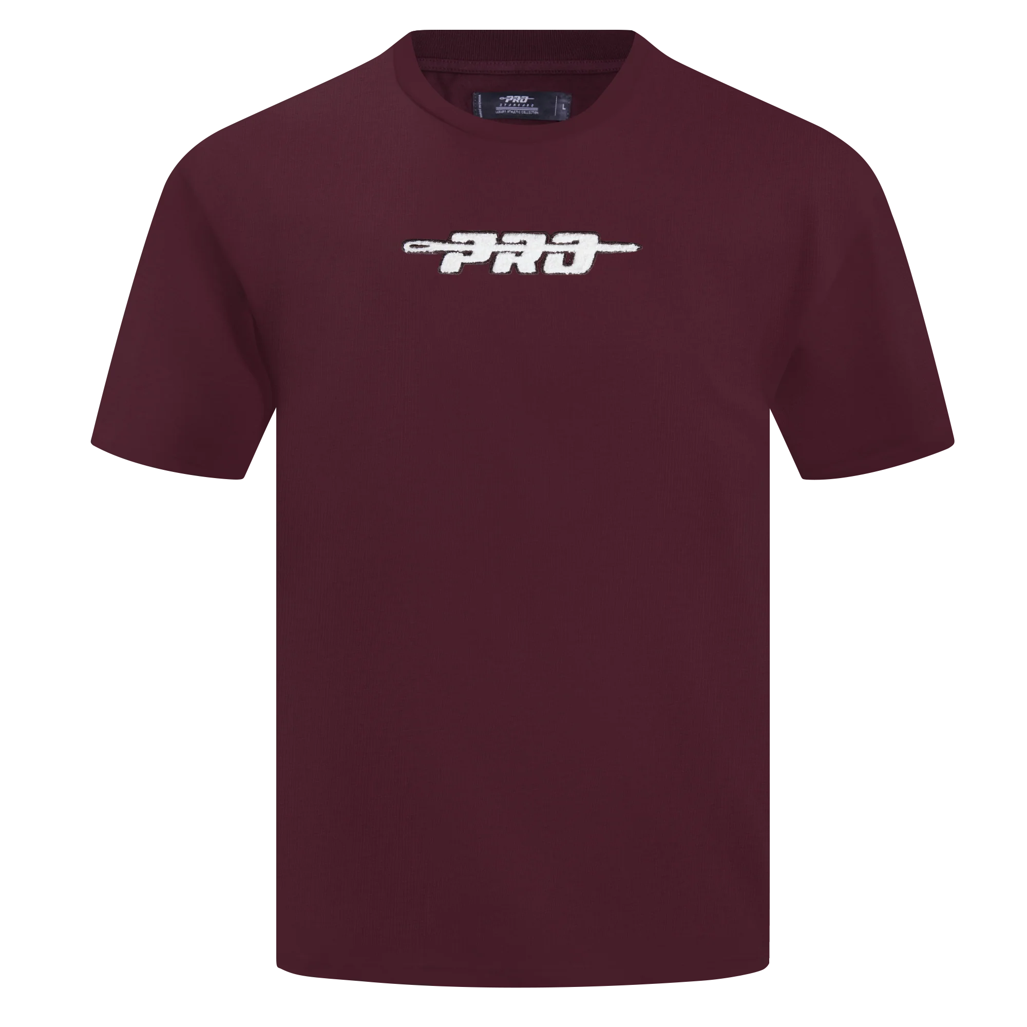 PRO STANDARD CLASSIC CHENILLE WHT LOGO MEN'S CJ DROP SHOULDER TEE