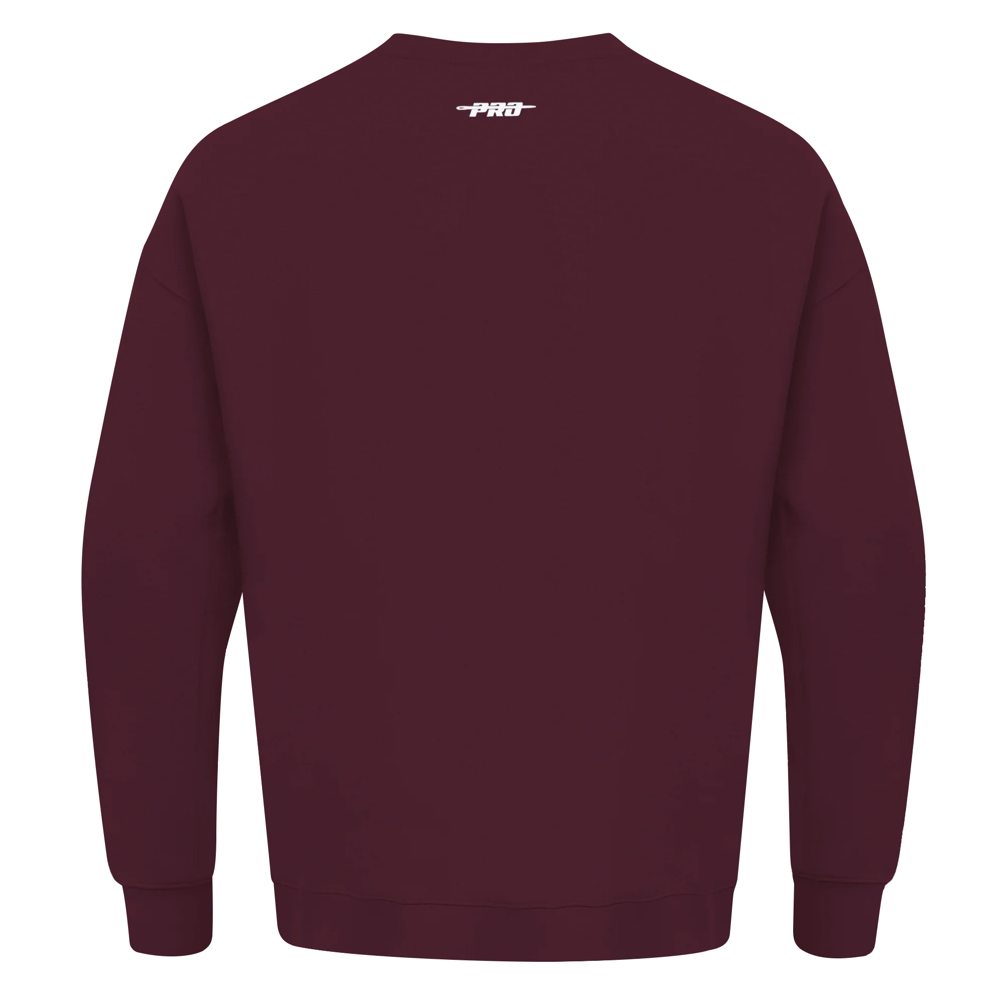 PRO STANDARD CLASSIC CHENILLE WHT LOGO MEN'S DROP SHOULDER FLC CREWNECK