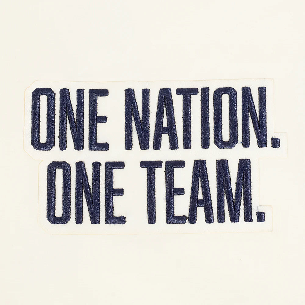 US SOCCER CLASSIC MEN'S 4 STAR SINGLE JERSEY STRIPED TEE