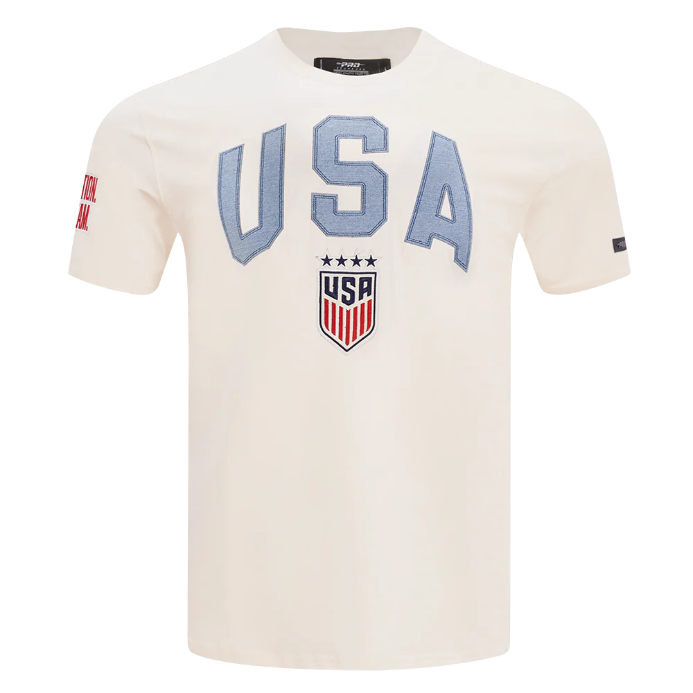 US SOCCER VARSITY BLUES MEN'S SINGLE JERSEY TEE