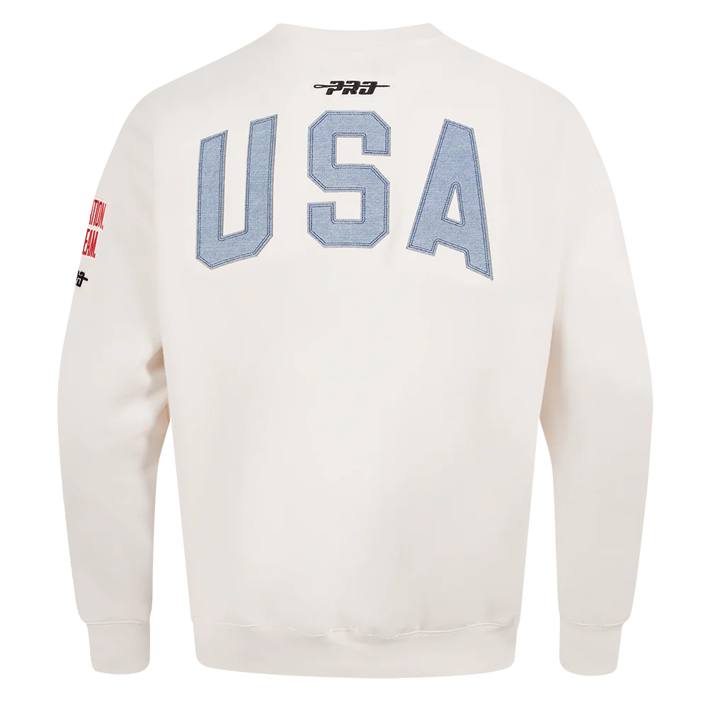 US SOCCER VARSITY BLUES MEN'S FLEECE CREWNECK