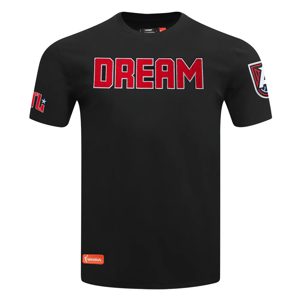 WNBA ATLANTA DREAM CLASSIC CHENILLE MEN'S SINGLE JERSEY TEE