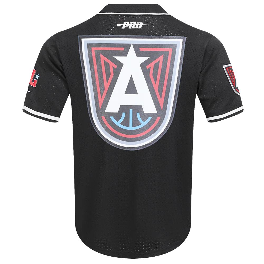 WNBA ATLANTA DREAM MESH MEN'S BUTTON DOWN SHIRT