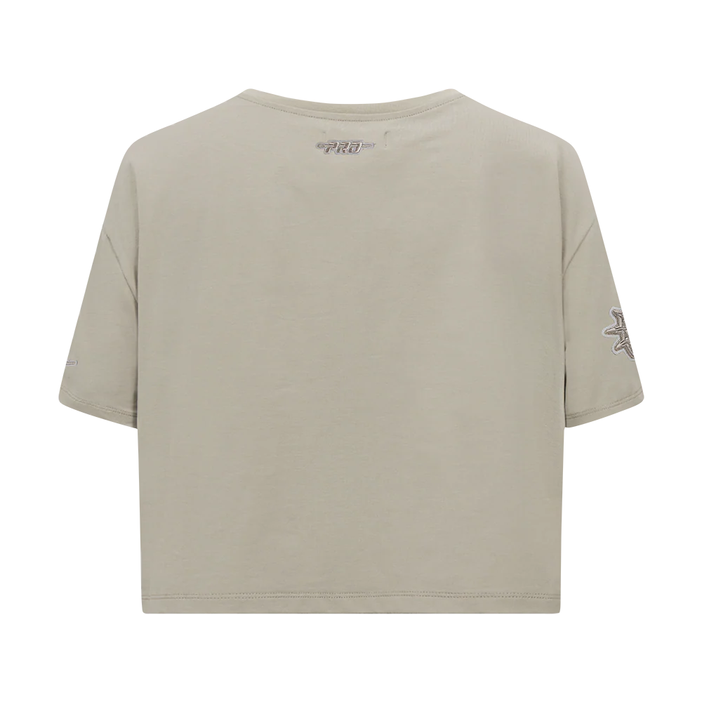 WNBA CONNECTICUT SUN NEUTRAL WOMEN'S SINGLE JERSEY BOXY TEE