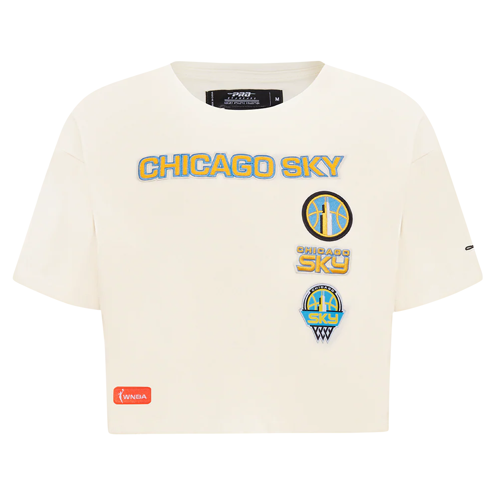 WNBA CHICAGO SKY RETRO CLASSICS WOMEN'S SINGLE JERSEY BOXY TEE