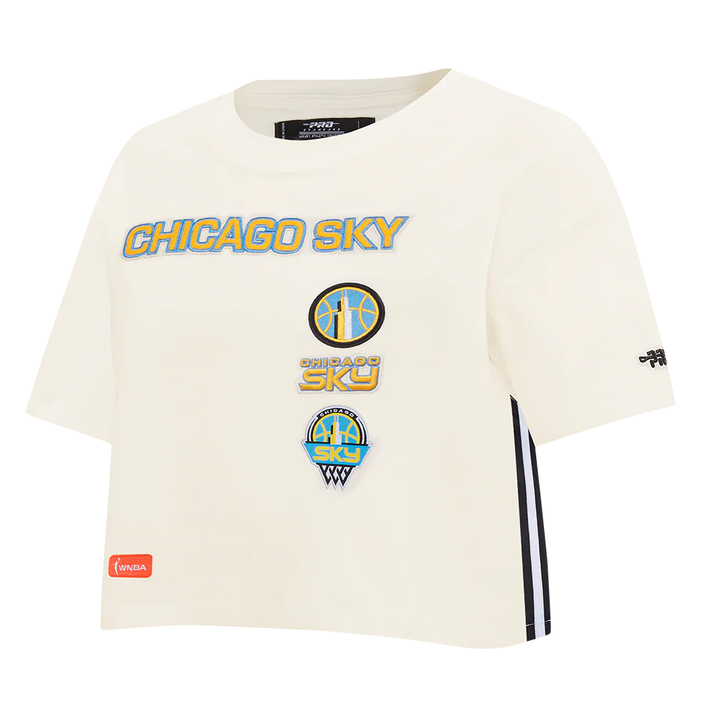 WNBA CHICAGO SKY RETRO CLASSICS WOMEN'S SINGLE JERSEY BOXY TEE