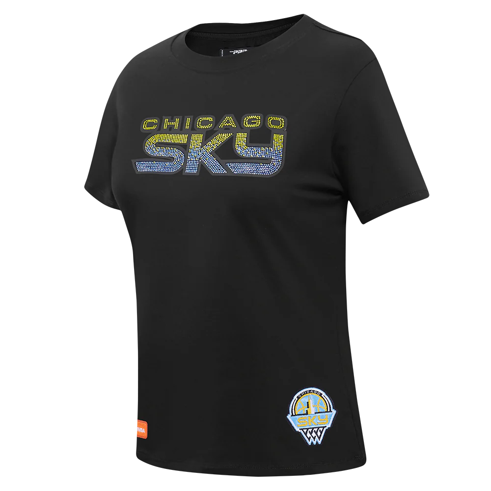 WNBA CHICAGO SKY JEWELS WOMEN'S SHORT SLEEVE SLIM FIT TEE