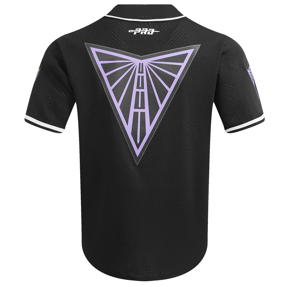 WNBA GOLDEN STATE VALKYRIES MESH MEN'S MESH BUTTON DOWN SHIRT