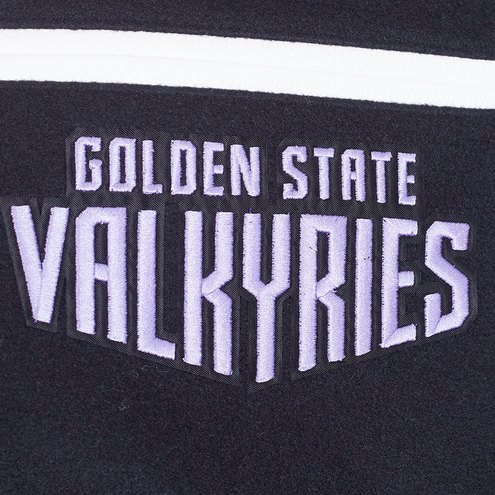 WNBA GOLDEN STATE VALKYRIES CLASSIC CHENILLE MEN'S WOOL VARSITY JACKET