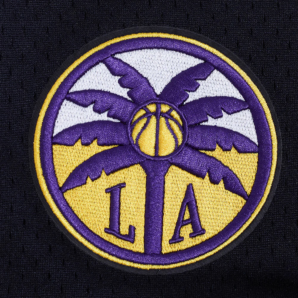 WNBA LOS ANGELES SPARKS MESH MEN'S BUTTON DOWN SHIRT