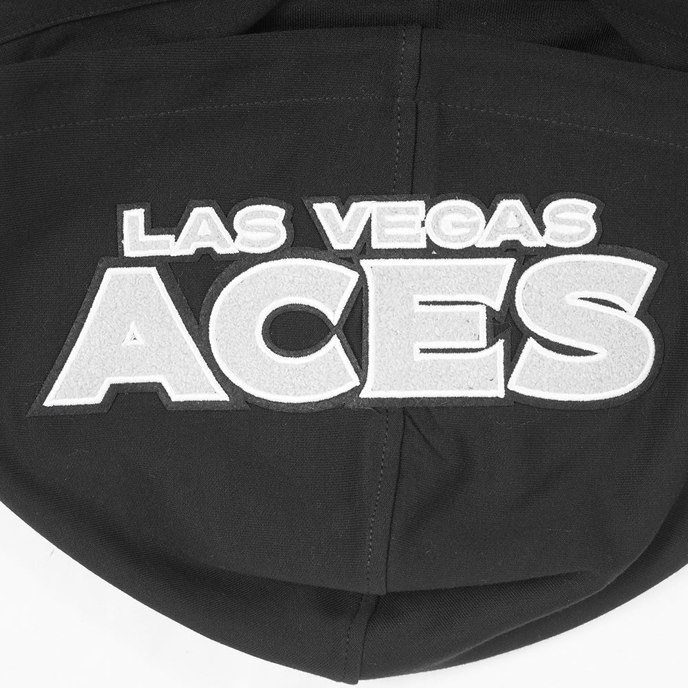 WNBA LAS VEGAS ACES A'JA WILSON #22 CLASSIC PLAYER NAME AND NUMBER MEN'S FLEECE PULLOVER HOODIE