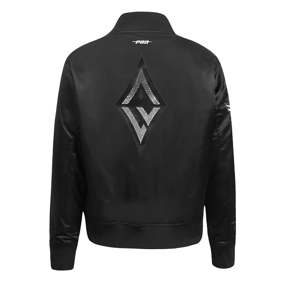WNBA LAS VEGAS ACES JEWELS WOMEN'S SATIN JACKET