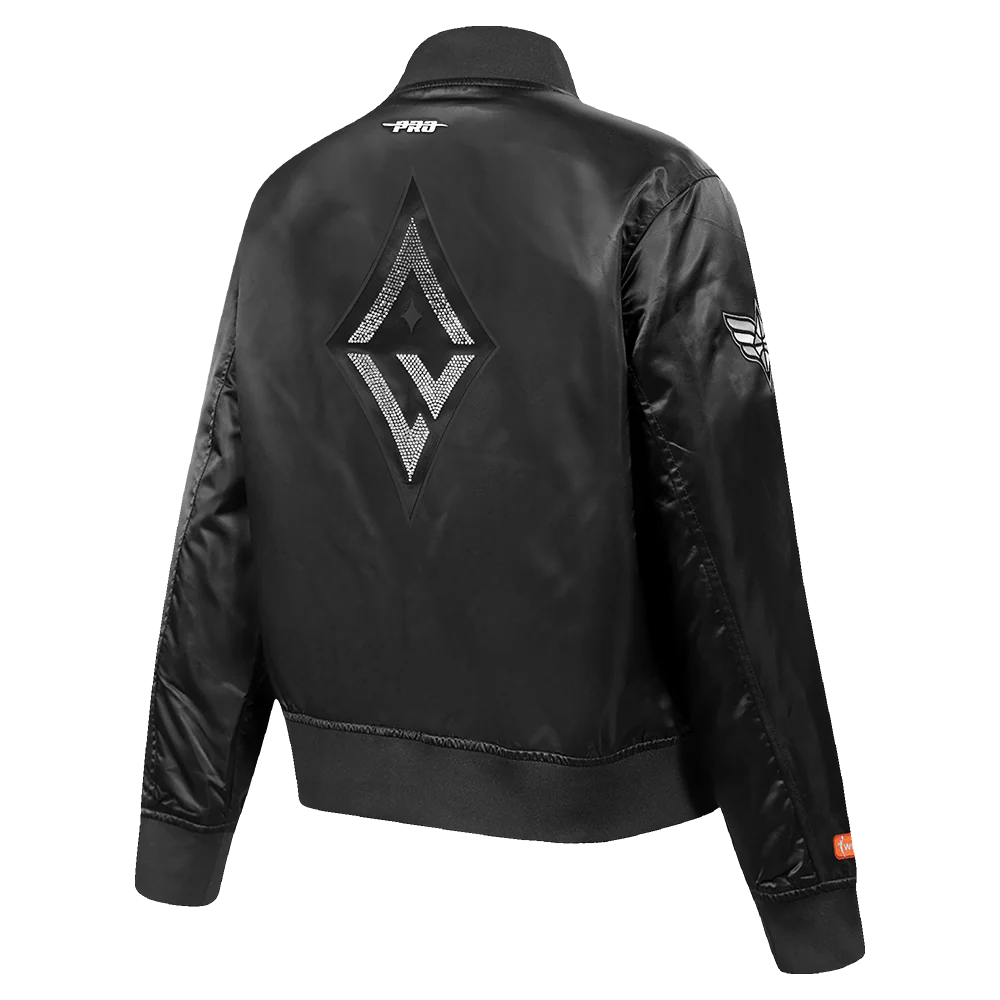 WNBA LAS VEGAS ACES JEWELS WOMEN'S SATIN JACKET