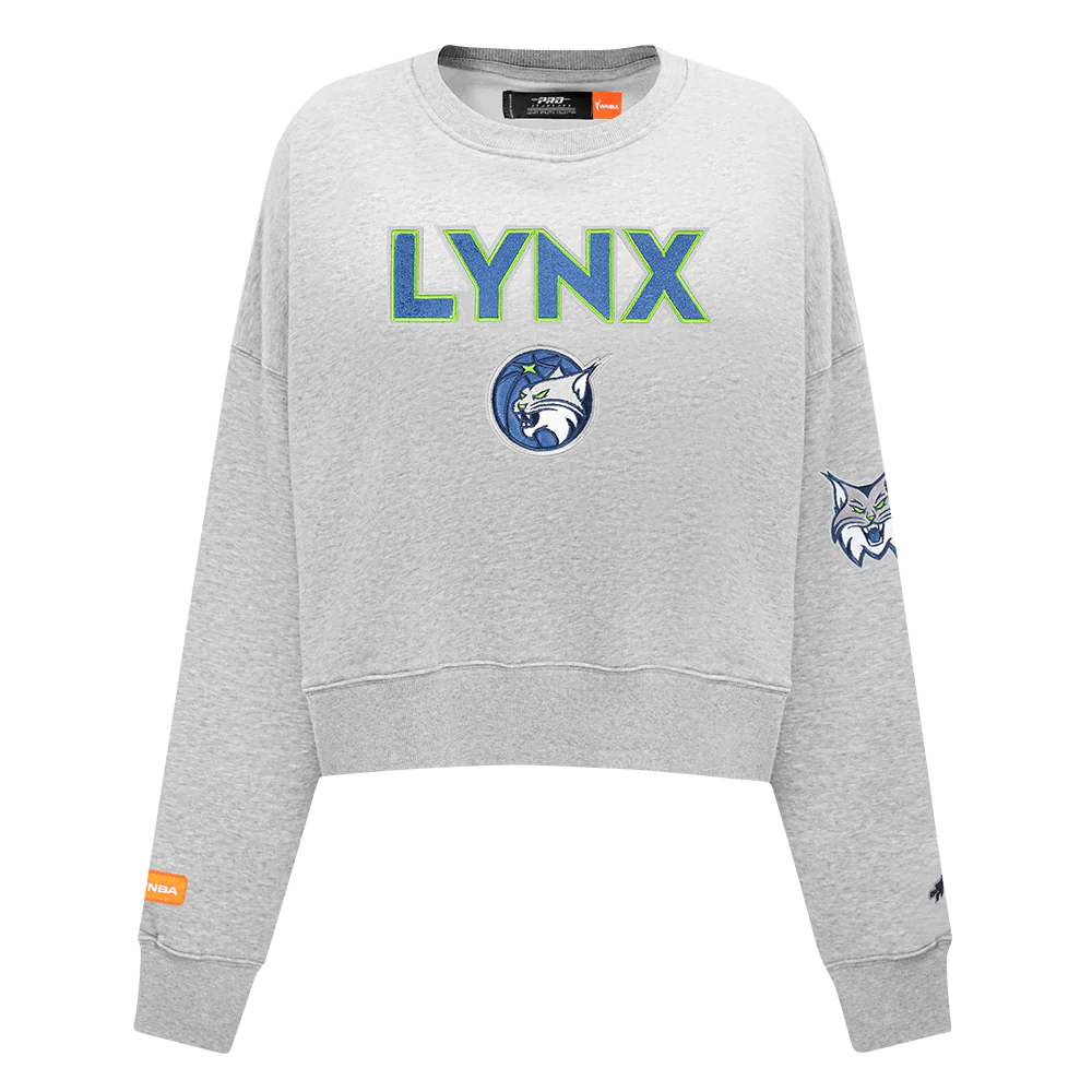 WNBA MINNESOTA LYNX CLASSIC ESSENTIALS WOMEN'S FLEECE CREWNECK