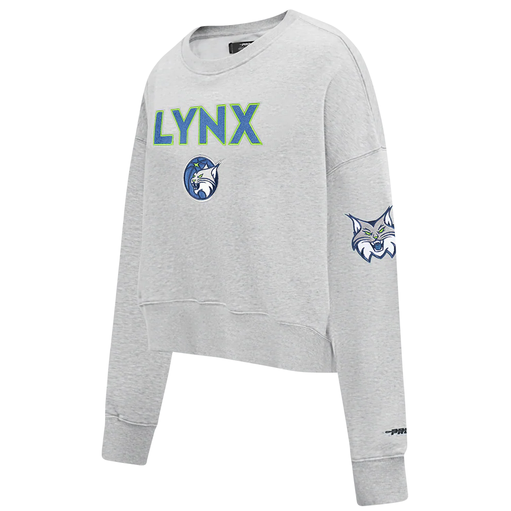 WNBA MINNESOTA LYNX CLASSIC ESSENTIALS WOMEN'S FLEECE CREWNECK
