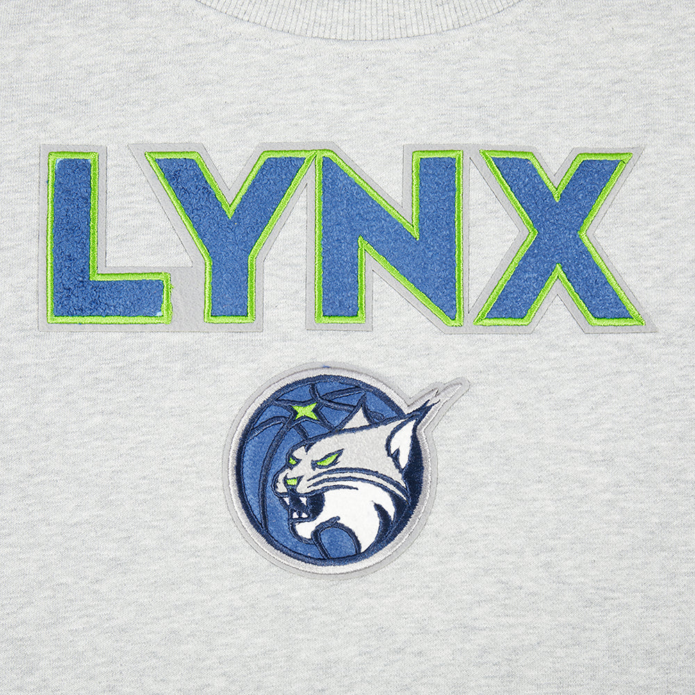WNBA MINNESOTA LYNX CLASSIC ESSENTIALS WOMEN'S FLEECE CREWNECK