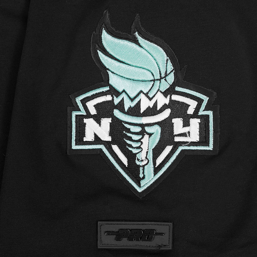 WNBA NEW YORK LIBERTY CLASSIC CHENILLE MEN'S SINGLE JERSEY TEE