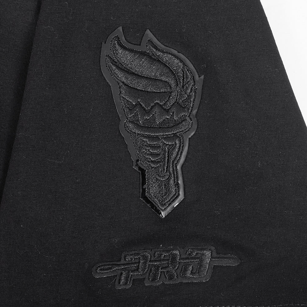 WNBA NEW YORK LIBERTY TRIPLE BLACK WOMEN'S SINGLE JERSEY BOXY TEE