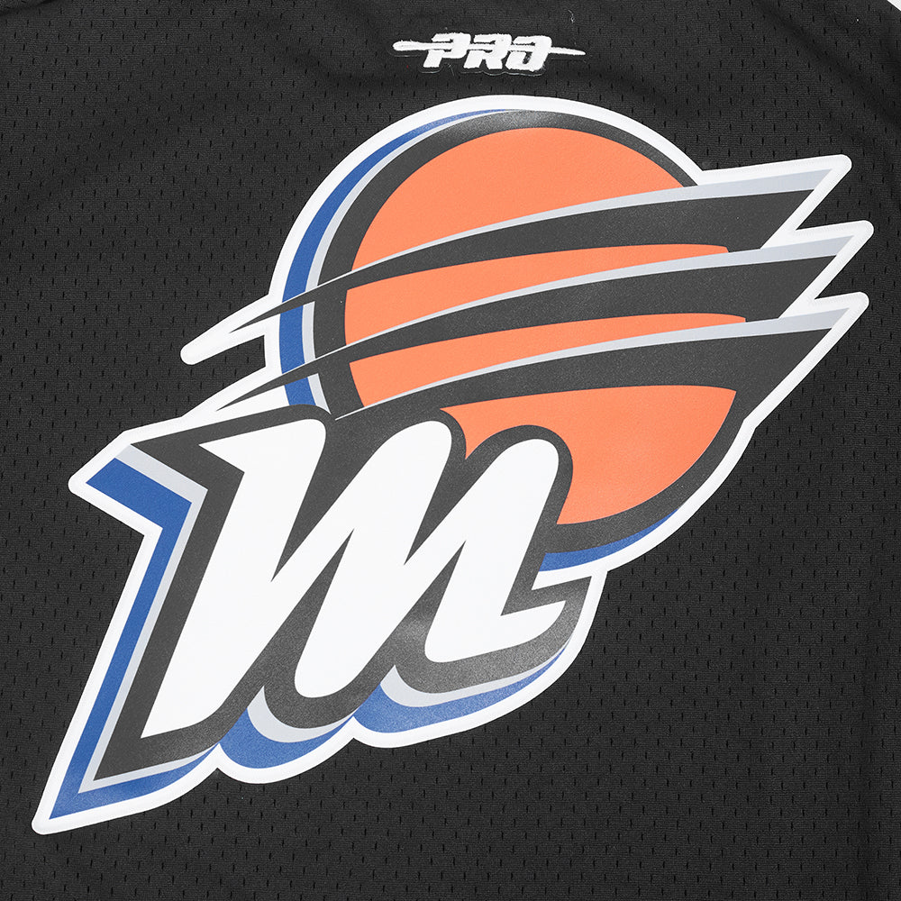 WNBA PHOENIX MERCURY MESH MEN'S BUTTON DOWN SHIRT