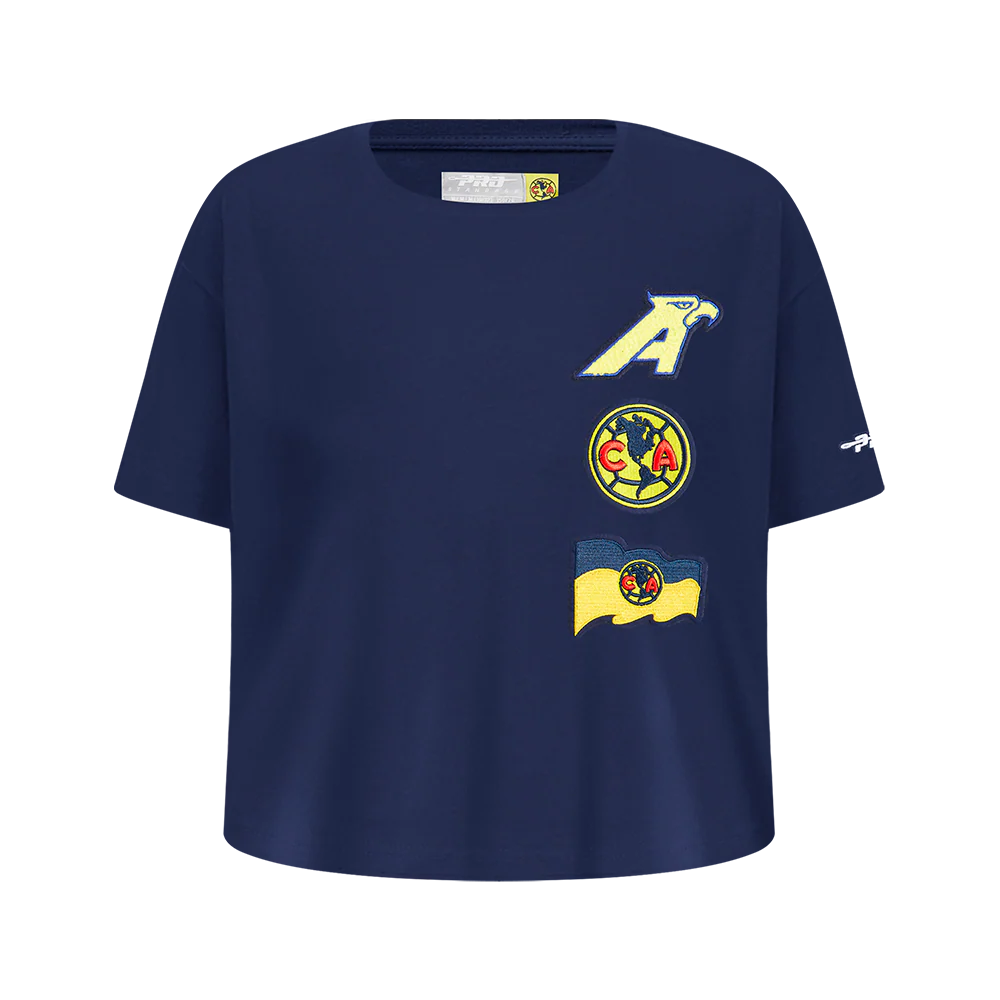 LIGA MX CLUB AMERICA STADIUM BIG GIRLS SS BOXY TEE